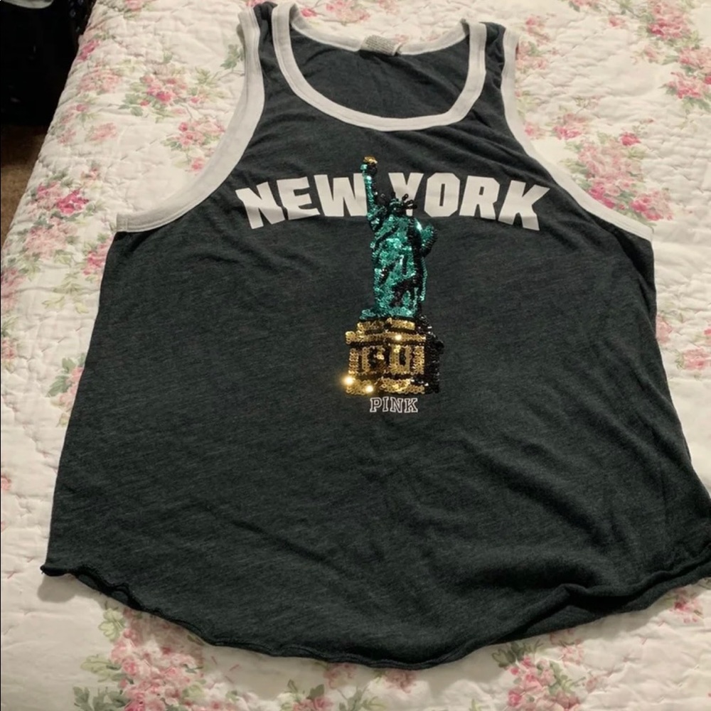 vs pink Tank Top